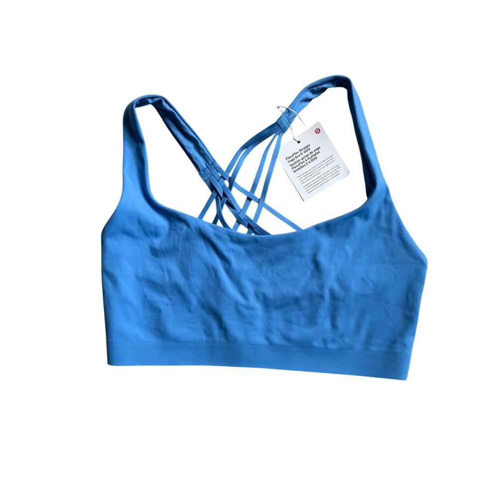 NWT! 
Lululemon Flexy Flex Strappy Yoga Bra Size S/M